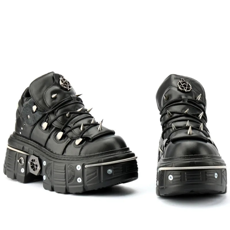 Metal Gothic Punk Sneakers